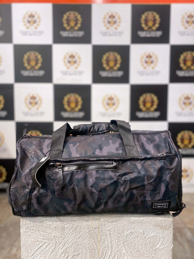Camo Print Duffle Bag – Oxford Travel & Gym Bag