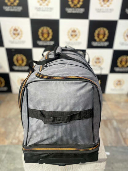 Protege 30" Rolling Travel Bag with Wheels – Grey & Black