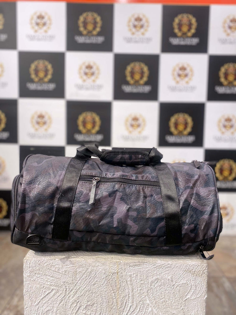 Camo Print Duffle Bag – Oxford Travel & Gym Bag