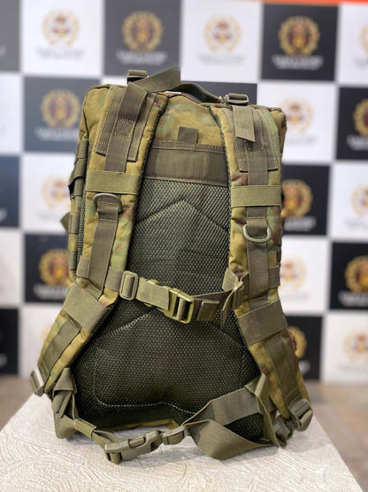 Rugged Military Style Camouflage Unisex Backpack