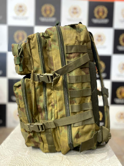 Rugged Military Style Camouflage Unisex Backpack