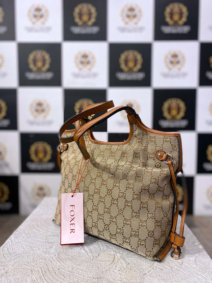 Stylish Dual Handle Everyday Handbag