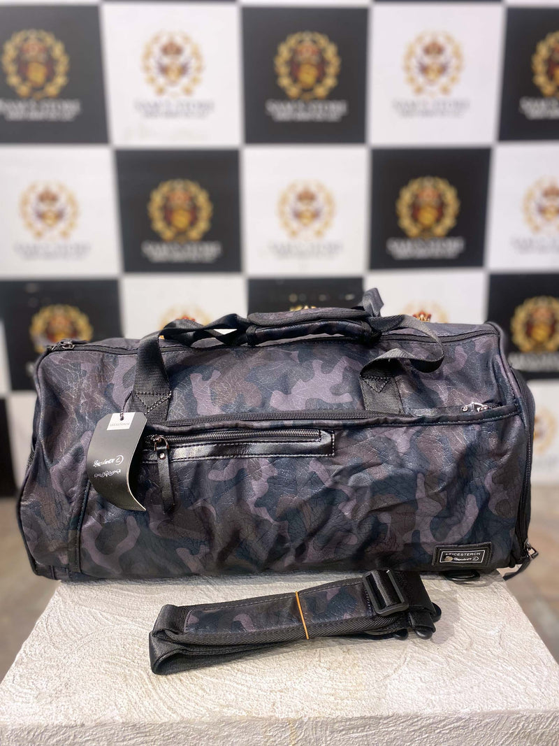Camo Print Duffle Bag – Oxford Travel & Gym Bag