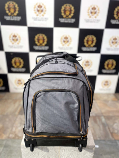 Protege 30" Rolling Travel Bag with Wheels – Grey & Black
