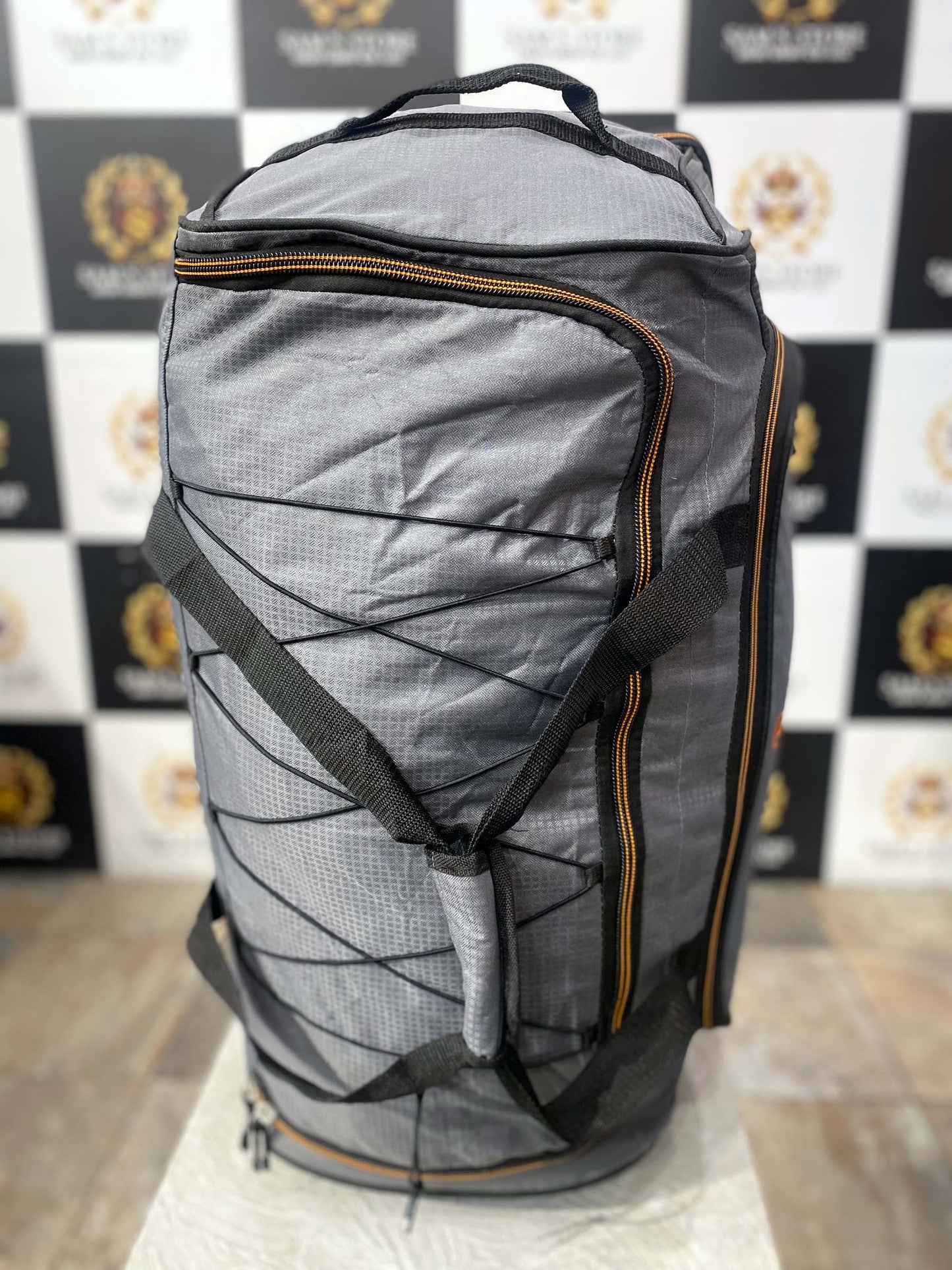 Protege 30" Rolling Travel Bag with Wheels – Grey & Black