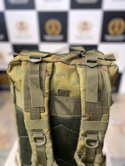 Rugged Military Style Camouflage Unisex Backpack
