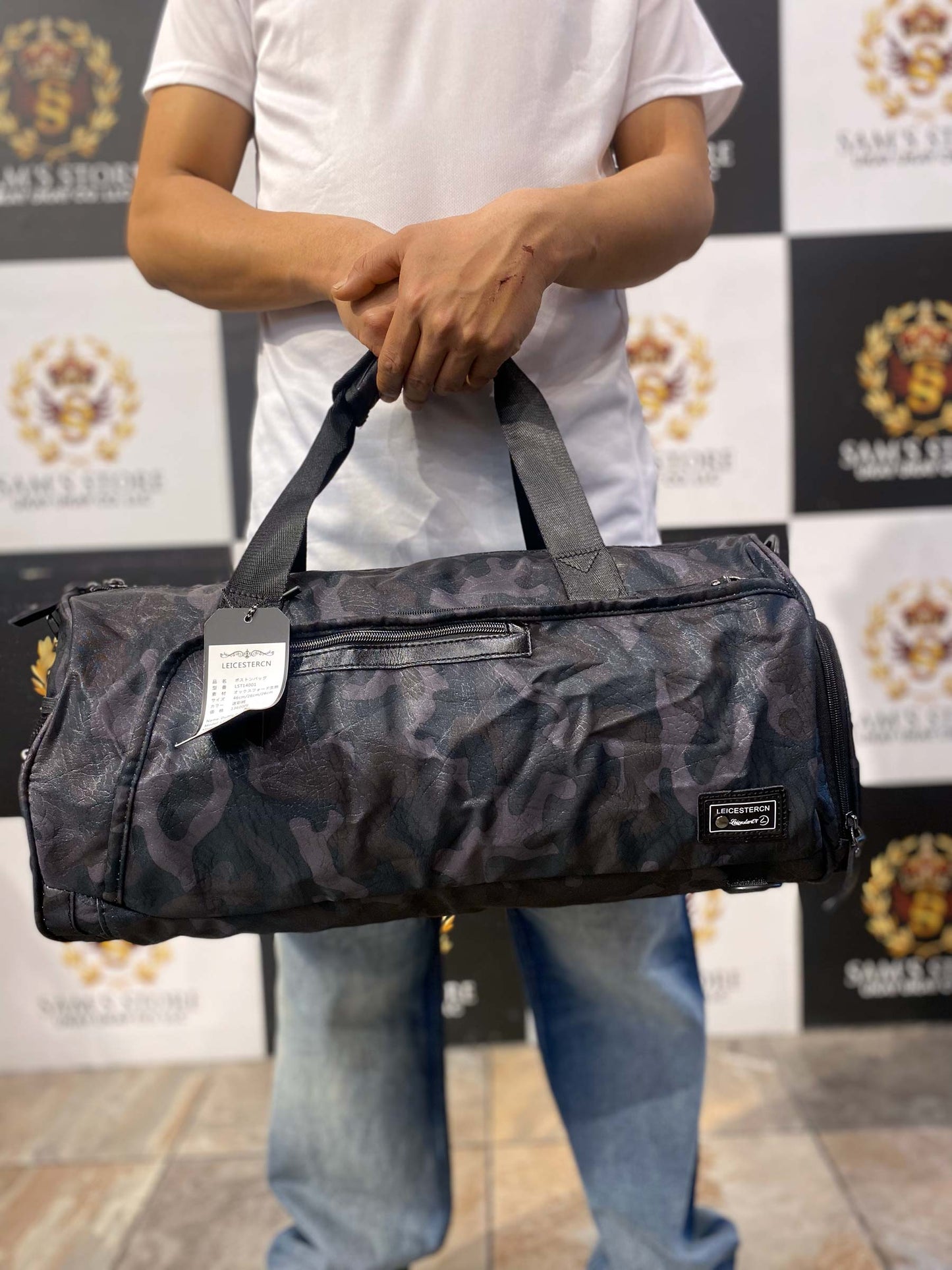 Camo Print Duffle Bag – Oxford Travel & Gym Bag