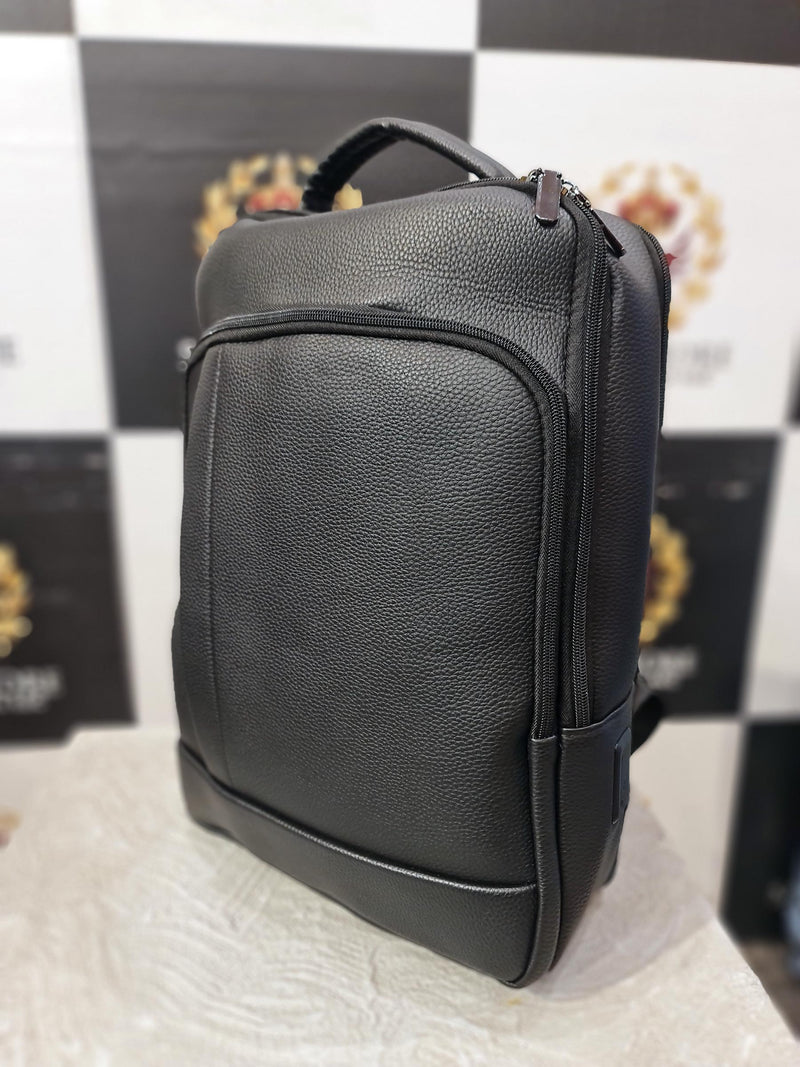 Black Laptop Backpack with Dual Compartments – 16” Size