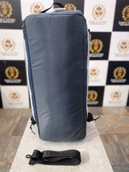 Sling Lacrosse Grey & White 3-Way Sports Backpack Bag – Travel & Gym Use