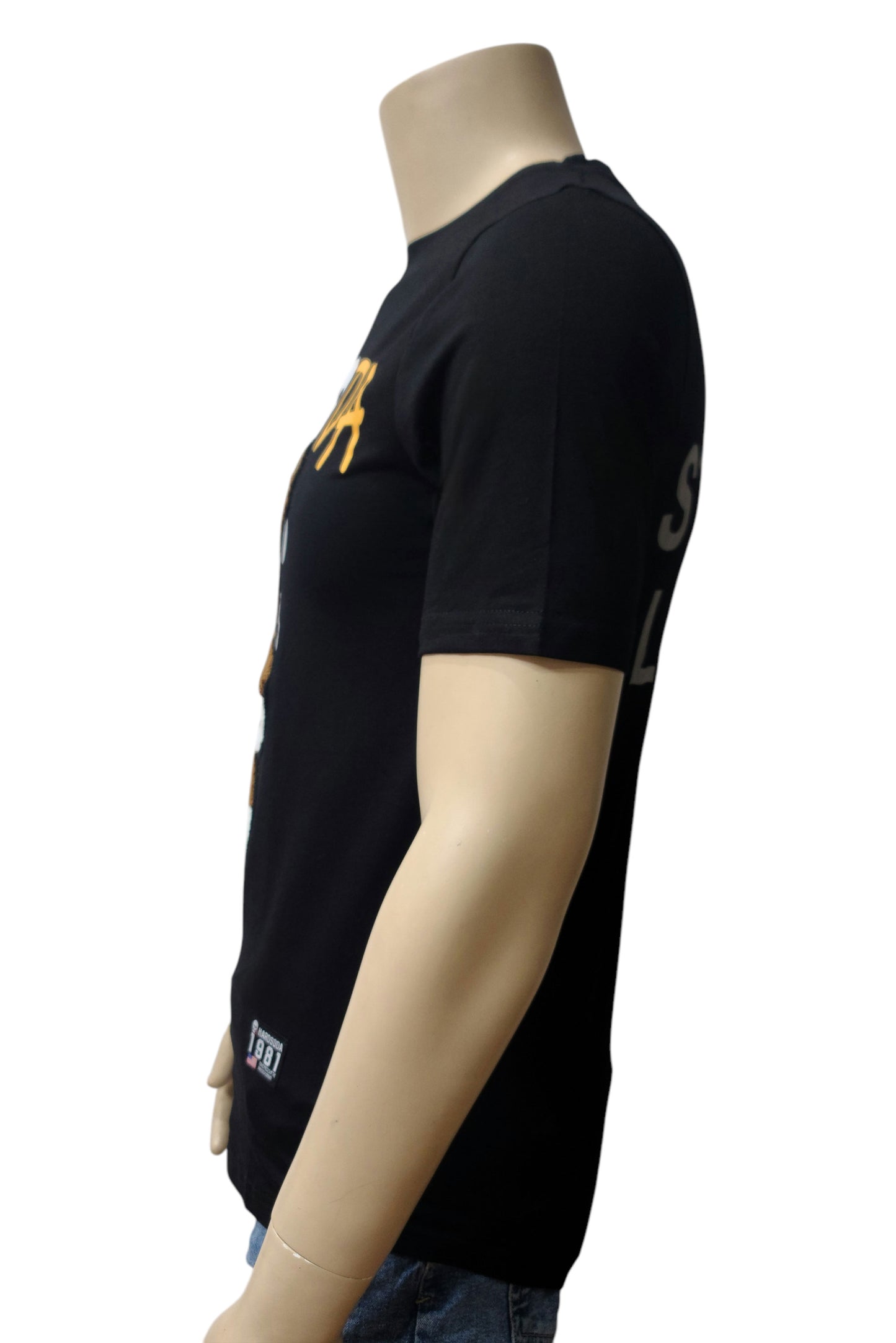 HardSoda Unisex Teddy Graphic Black T-Shirt – Medium