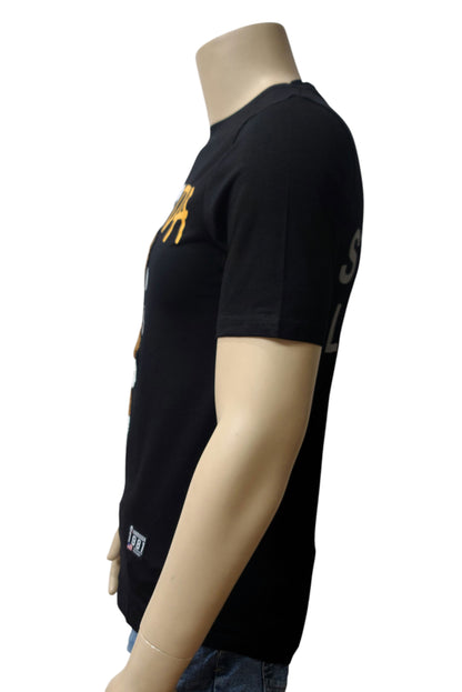 HardSoda Unisex Teddy Graphic Black T-Shirt – Medium