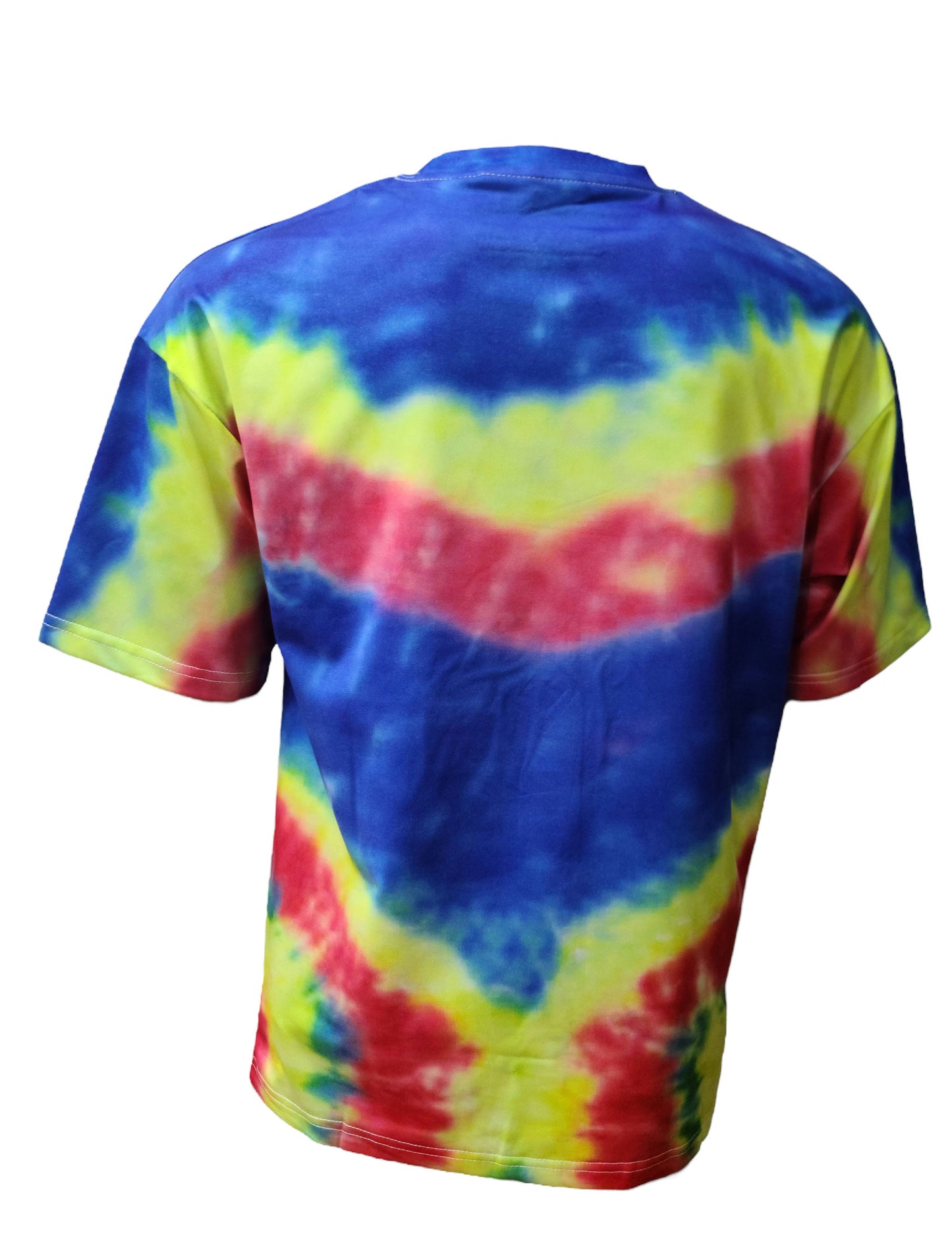 HardSoda Tie-Dye Graphic Unisex T-Shirt – Peace Weed & Love Print