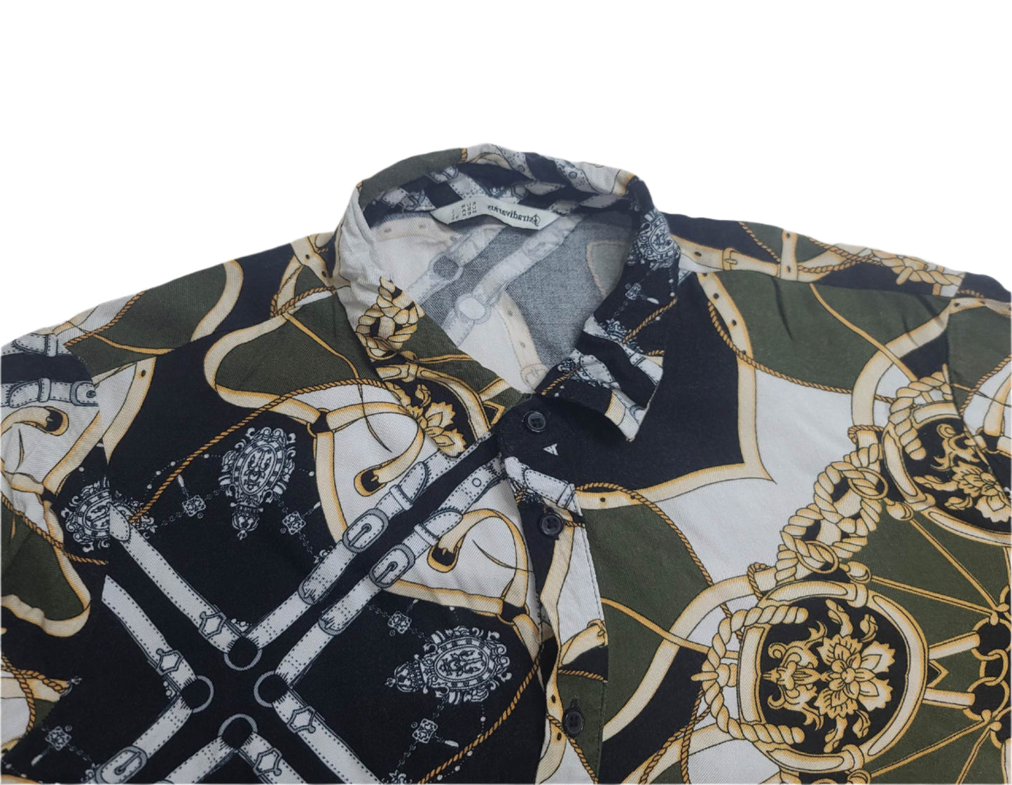 Ladies Printed Mini Dress - Stradivarius - XL