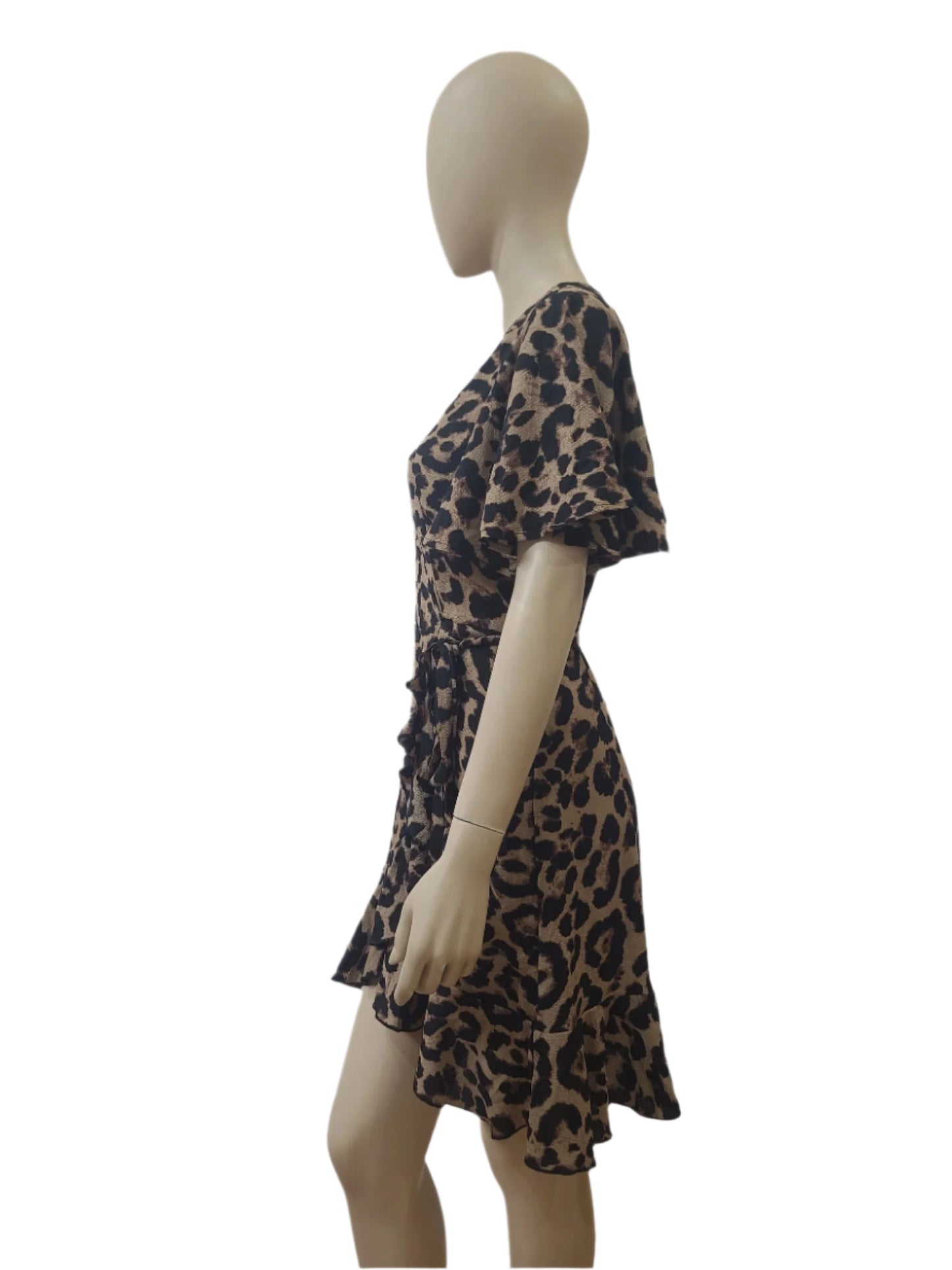 SHEIN Leopard Print Mini Dress – Small
