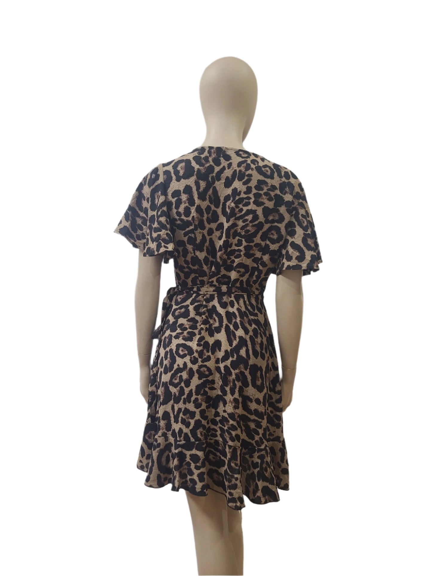 SHEIN Leopard Print Mini Dress – Small