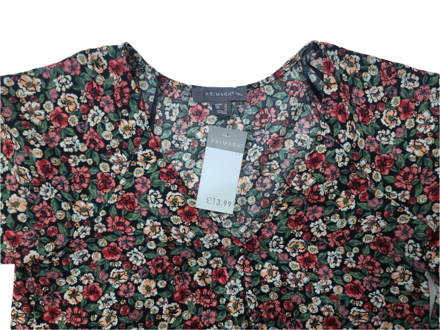 PRIMARK Floral Print Mini Dress – Medium
