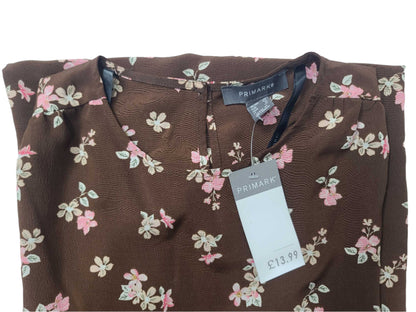 PRIMARK Floral Mini Dress – Medium Size