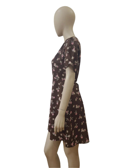 PRIMARK Floral Mini Dress – Medium Size