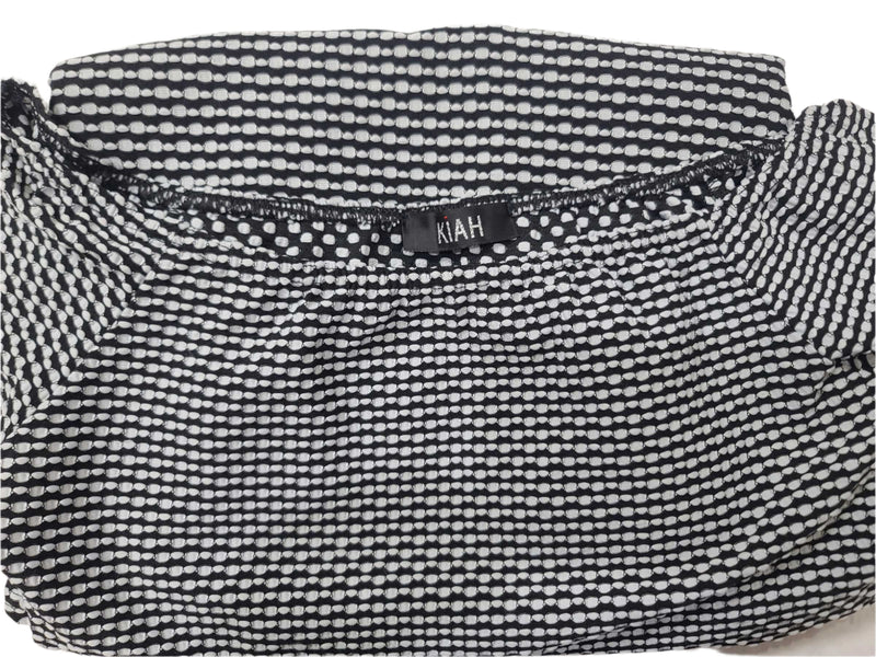 KIAH Off-Shoulder Fit & Flare Mini Dress – Small Size