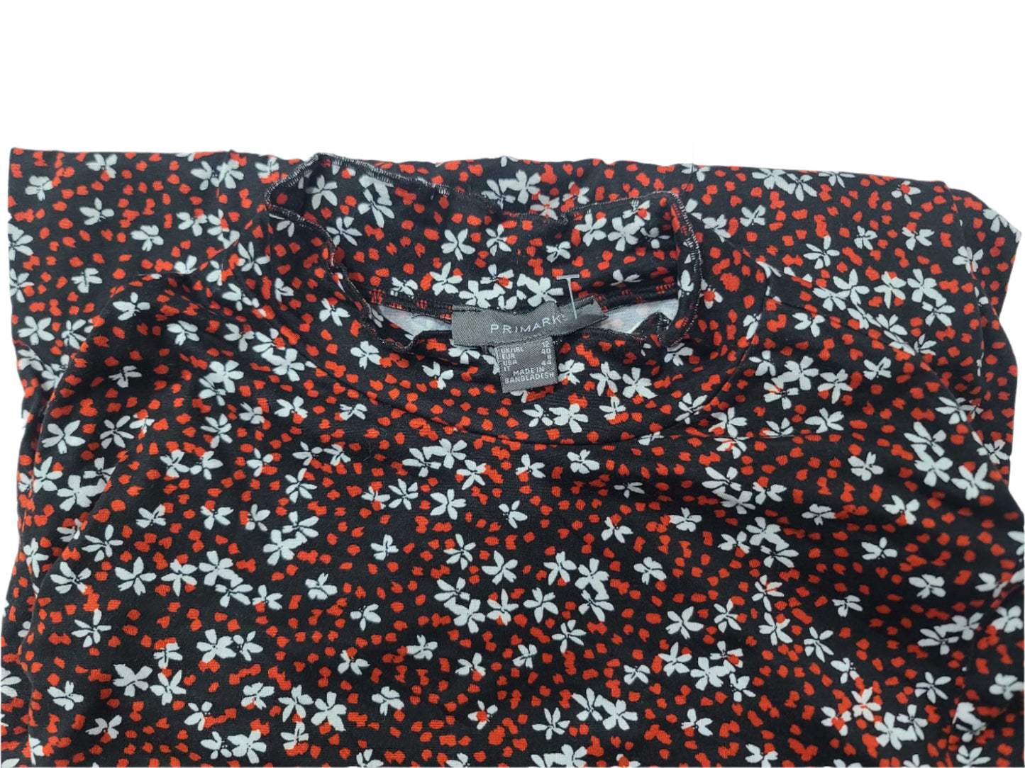 Primark Floral High Neck Mini Dress – Medium Size