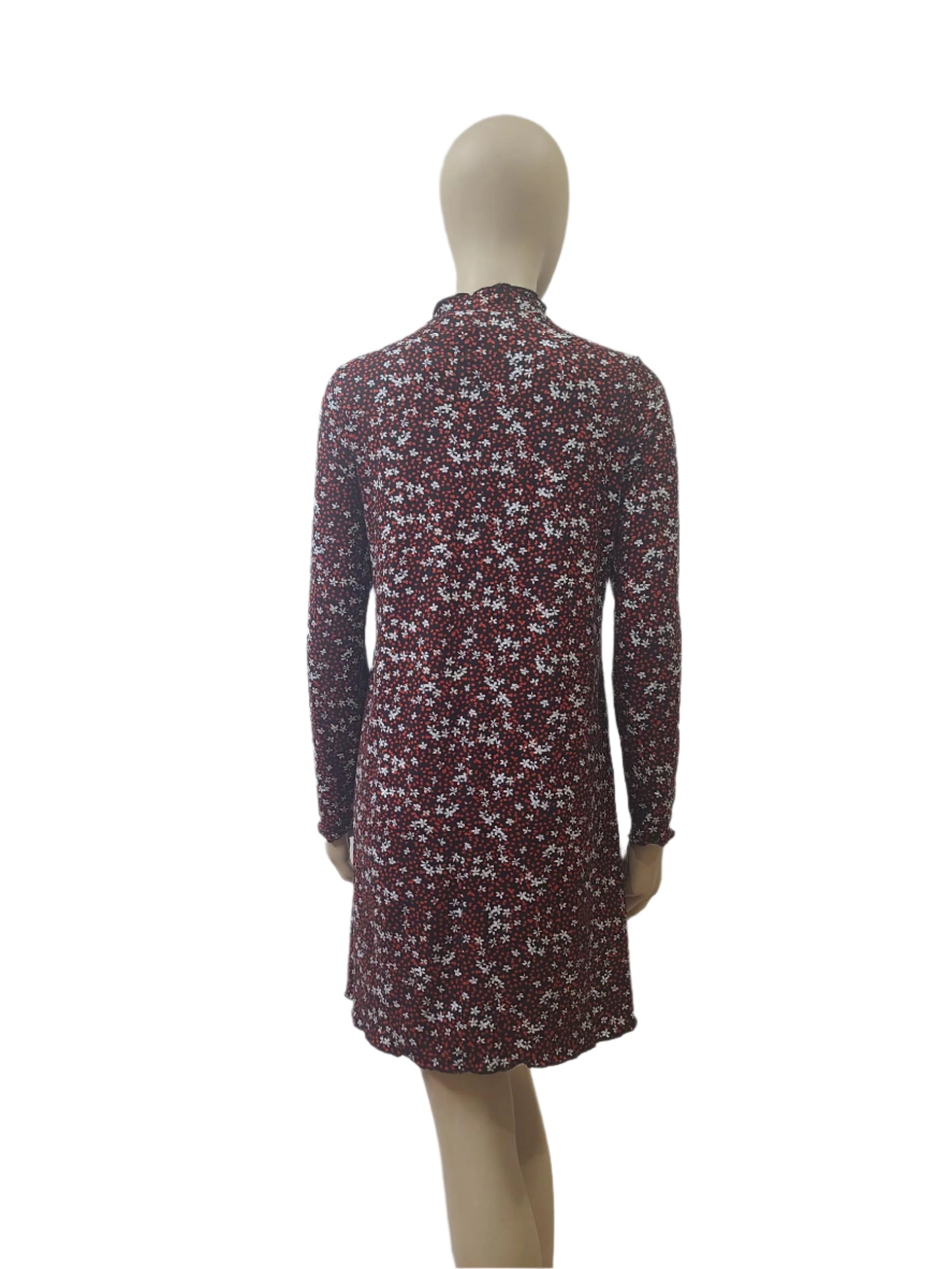 Primark Floral High Neck Mini Dress – Medium Size