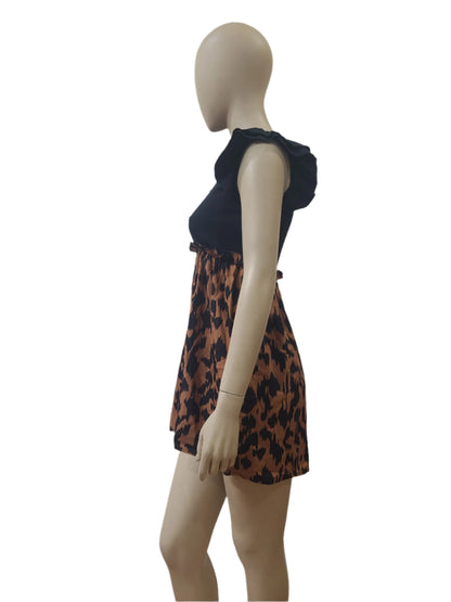 SHEIN Leopard Print Mini Dress – Small Size