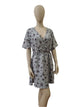 New Look grey floral