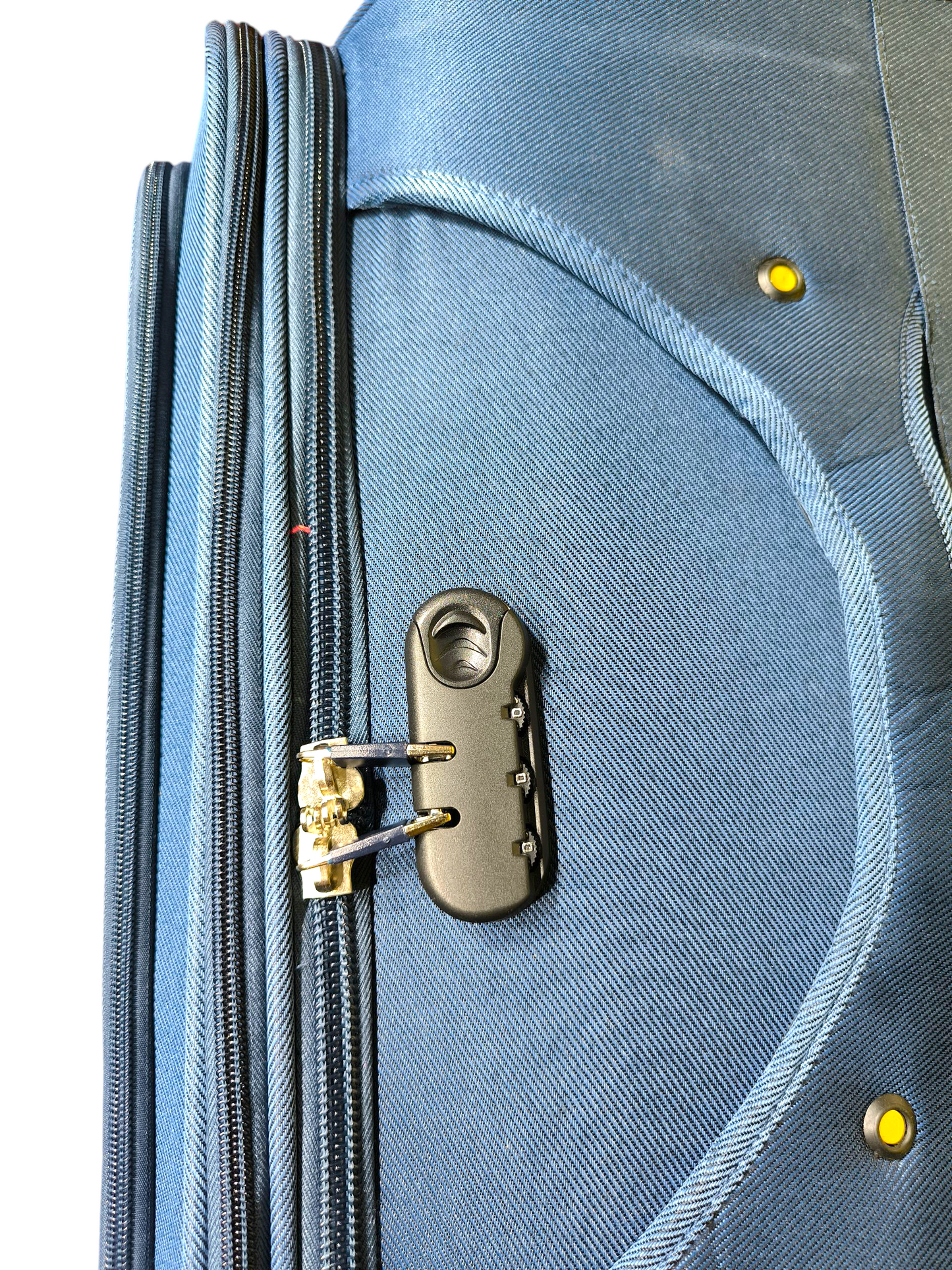 Syed Jee 32 Inch Fabric Travel Trolley Bag – Blue