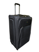 Syed Jee 32 Inch Fabric Travel Trolley Bag – Black