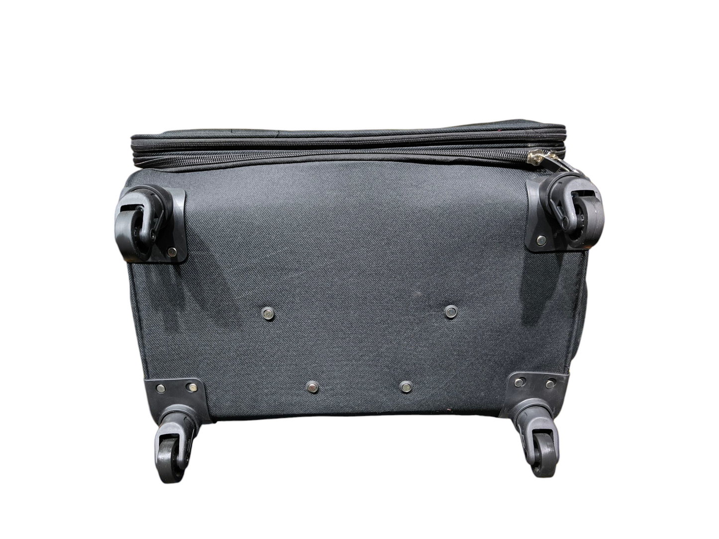 Syed Jee 32 Inch Fabric Travel Trolley Bag – Black