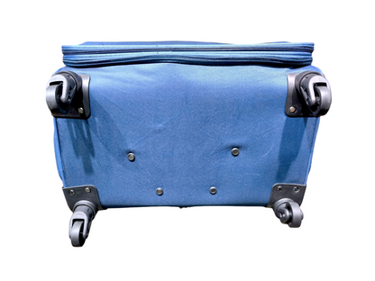 Syed Jee 32 Inch Fabric Travel Trolley Bag – Blue