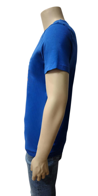 Jack & Jones Blue T-Shirt – Logo Print – Unisex M