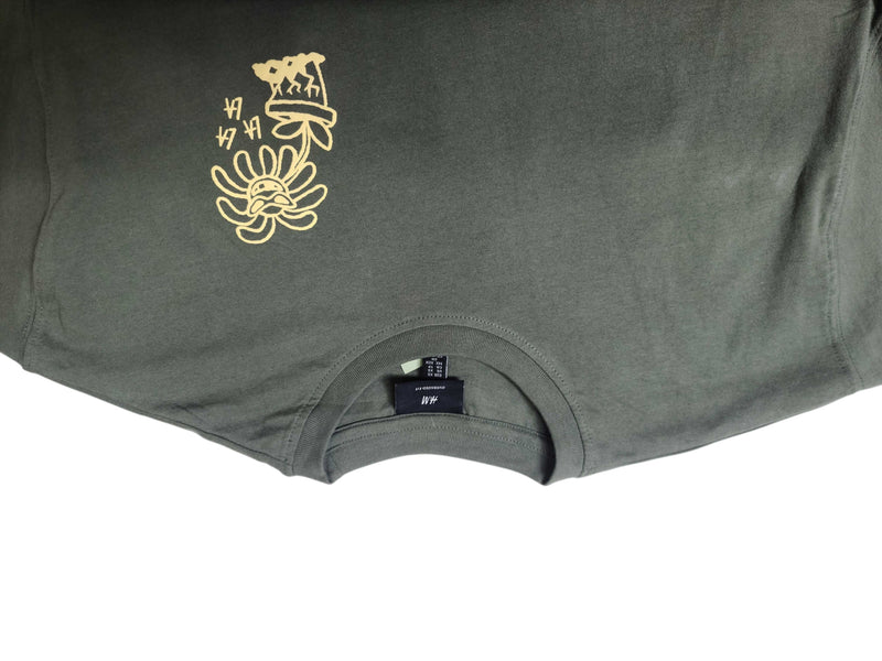 H&M Unisex Graphic T-Shirt in Green – California Print