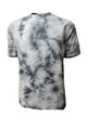 Black and grey tie-dye t-shirt by Bershka, short sleeves, size M, unisex fit