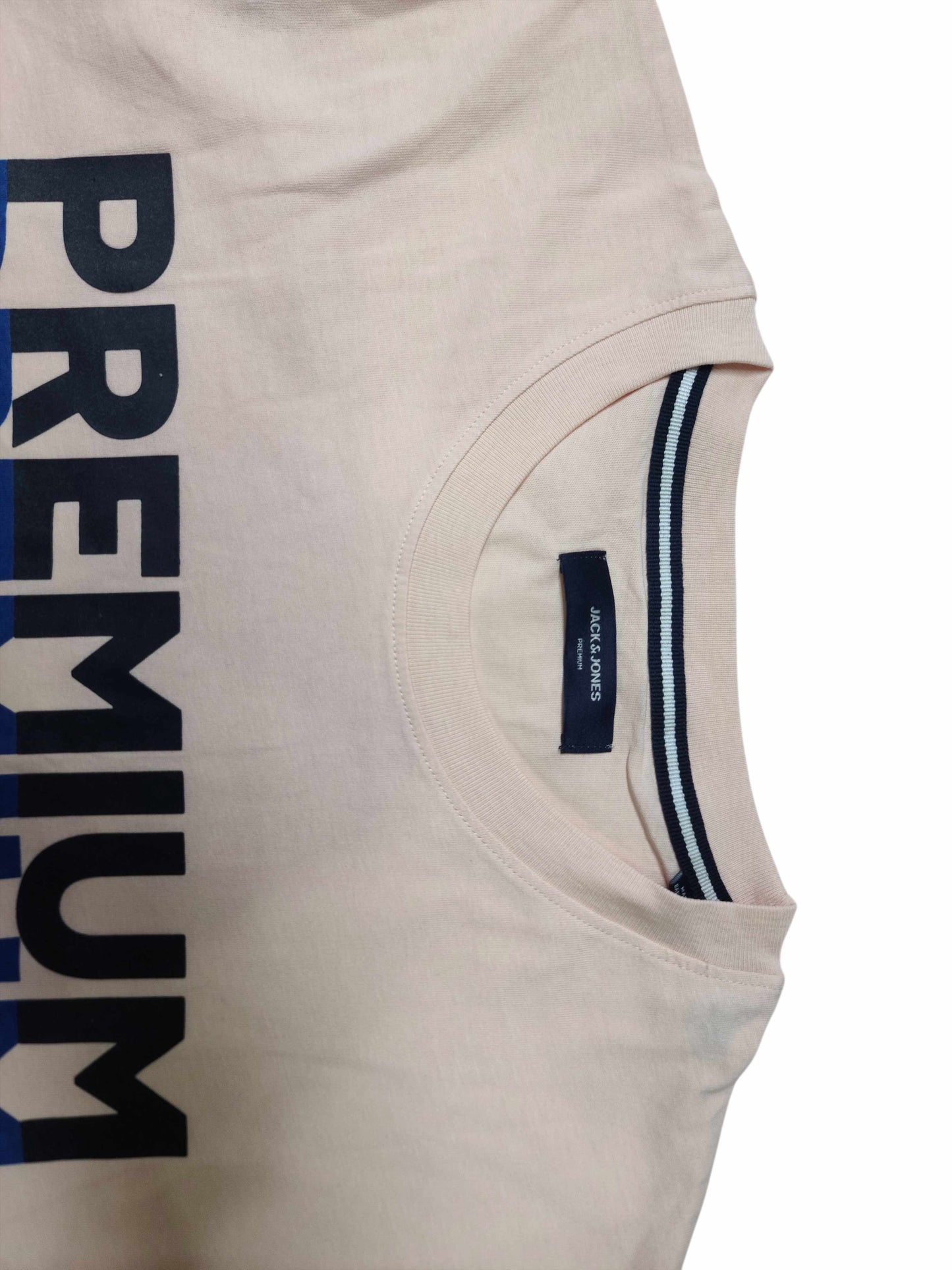Jack & Jones Peach T-Shirt – Premium Print – XL