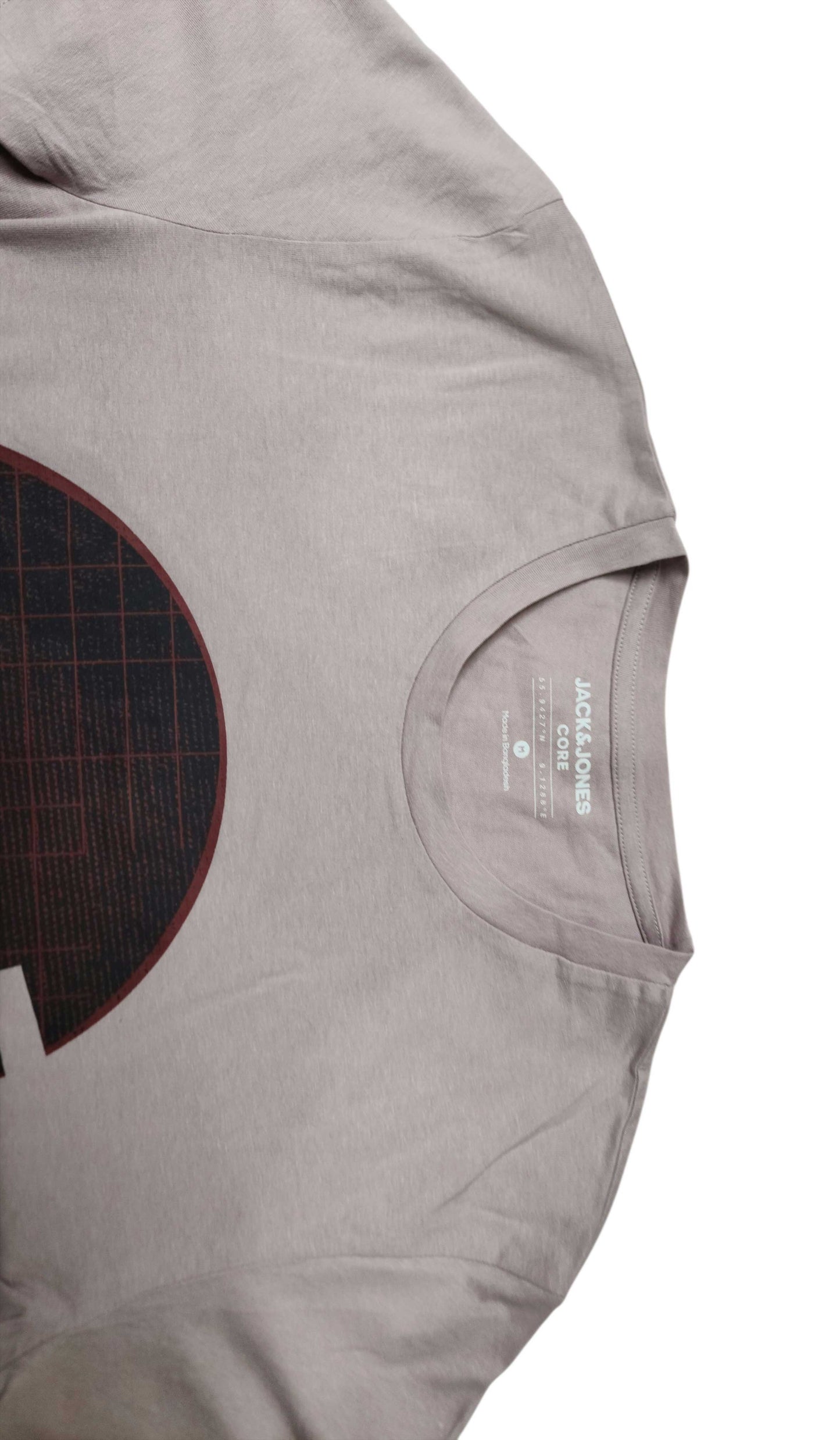 Jack & Jones Light Pink CORE T-Shirt – Unisex M