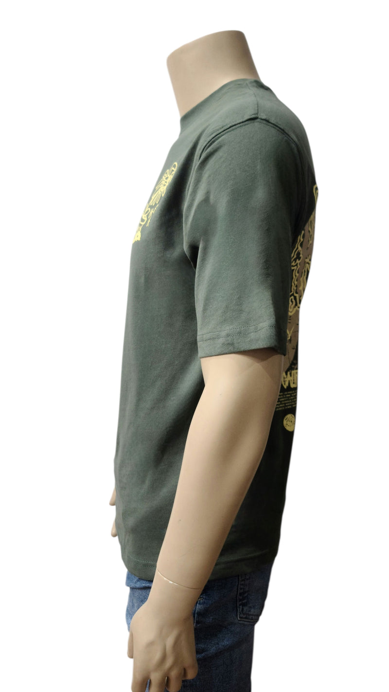 H&M Unisex Graphic T-Shirt in Green – California Print