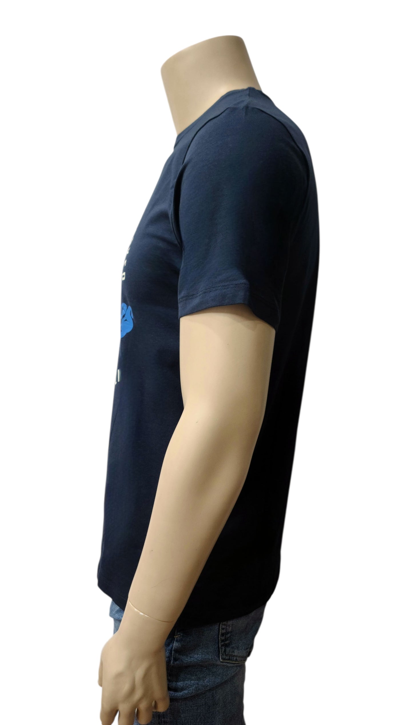 Jack & Jones Unisex Blue Classic Styling T-Shirt – Size S