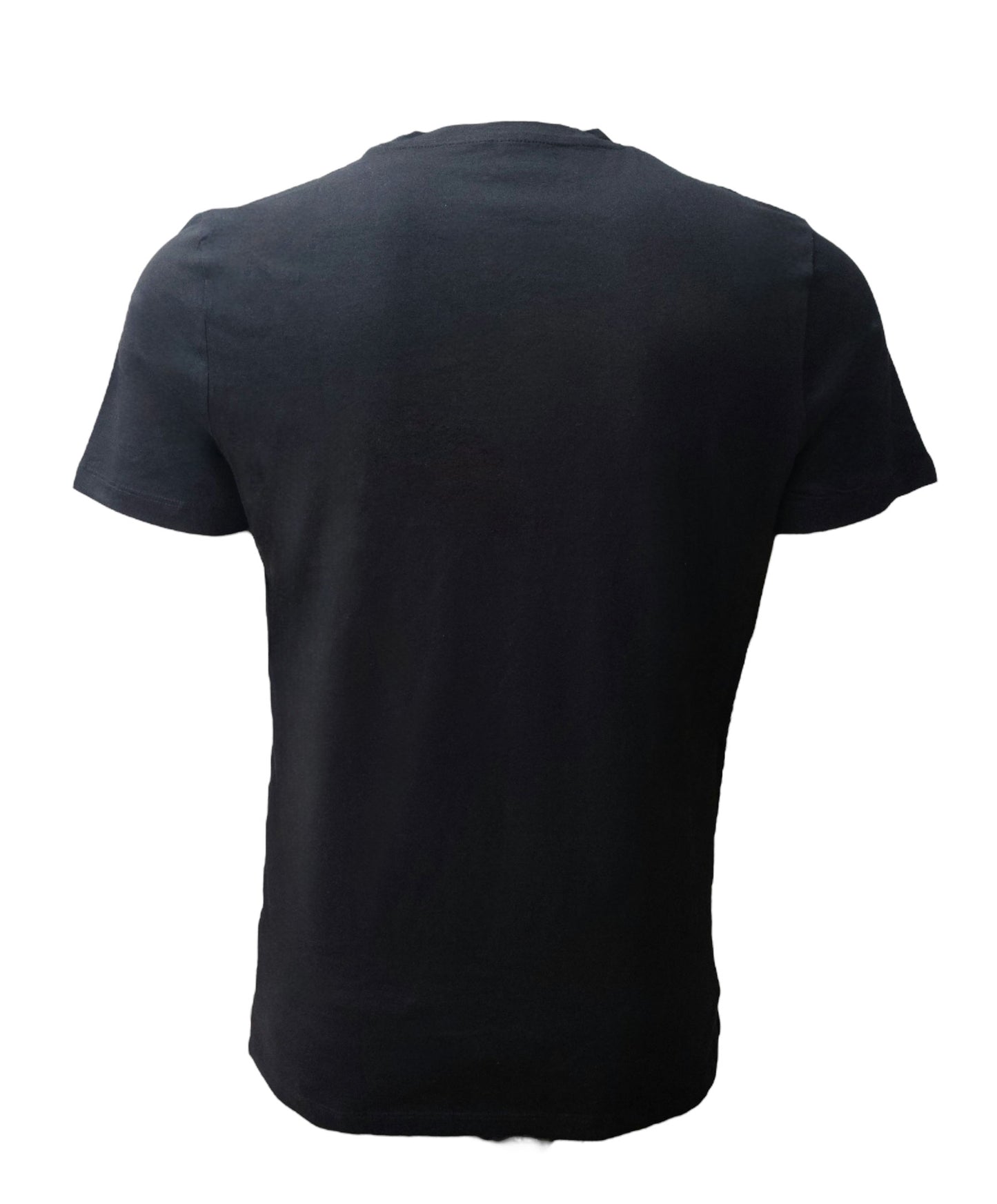 Jack & Jones Unisex Neon Logo T-Shirt – Black, Size M